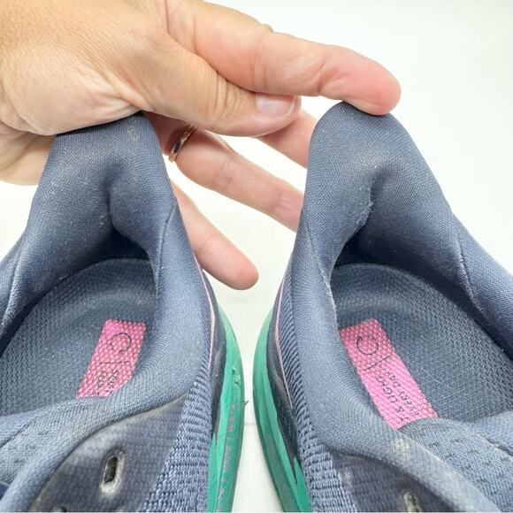 HOKA Clifton 8 Running Shoe In Outer Space Atlantis Size 7.5B Outdoor Athletic - Picture 9 of 13